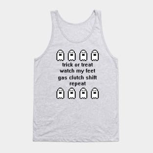 Trick or treat watch my feet... Tank Top